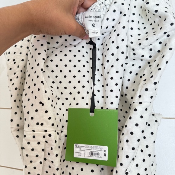 Polka Dot Tie-Waist Midi Dress - kate spade New York - Picture 13 of 15